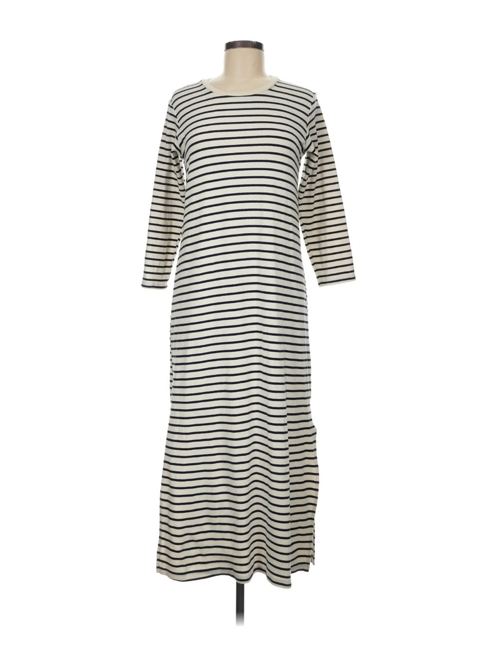 Pomander Place Striped Maxi Dress Size Medium A00411